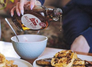 Get a sweet taste of maple syrup season across the Kawarthas region With all the snow this winter insulating maple trees, Red Mill Maple Syrup is predicting a good maple syrup season. The Millbrook producer is one of 10 maple syrup producers in the Kawarthas region that are participating in Maple Weekend on April 4 and 5, 2026, where the public is invited to learn about the process, enjoy maple-flavoured products, and see why pure Ontario maple syrup is unmatched. (Photo: Red Mill Maple Syrup)