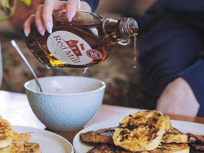 With all the snow this winter insulating maple trees, Red Mill Maple Syrup is predicting a good maple syrup season. The Millbrook producer is one of 10 maple syrup producers in the Kawarthas region that are participating in Maple Weekend on April 4 and 5, 2026, where the public is invited to learn about the process, enjoy maple-flavoured products, and see why pure Ontario maple syrup is unmatched. (Photo: Red Mill Maple Syrup) With all the snow this winter insulating maple trees, Red Mill Maple Syrup is predicting a good maple syrup season. The Millbrook producer is one of 10 maple syrup producers in the Kawarthas region that are participating in Maple Weekend on April 4 and 5, 2026, where the public is invited to learn about the process, enjoy maple-flavoured products, and see why pure Ontario maple syrup is unmatched. (Photo: Red Mill Maple Syrup)