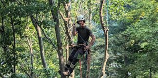 Matt Thornton brings over 15 years of industry experience to his company Thornton Tree Solutions, which provides tree pruning, cabling, removal and planting, as well as stump removal and storm clean-up across Peterborough, Kawartha Lakes, and surrounding areas. An ISA-certified arborist and ArborCanada-certified chainsaw technician instructor, Thornton has extensive experience responding to related emergencies and storm clean-up. Thornton and his team make safety and the tree's health and longevity a priority in every project. (Photo courtesy of Thornton Tree Solutions)