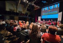 Hosted by Maryam Monsef's ONWARD and the Peterborough and Kawarthas Chamber of Commerce, "A Conversation about the Status of Women in our Community" on March 31, 2026 at the Market Hall Performing Arts Centre in downtown Peterborough is a follow-up to last winter's "How Women Superpower Canada's Economy" event. Held in honour of the late civic leader and feminist Ann Farquharson, the 2026 event will explore key topics such as women's leadership, economic empowerment, gender equity, intersectional barriers, community impact, and pathways forward and will include a light lunch and time for networking. (Photo: Jeannine Taylor / kawarthaNOW)