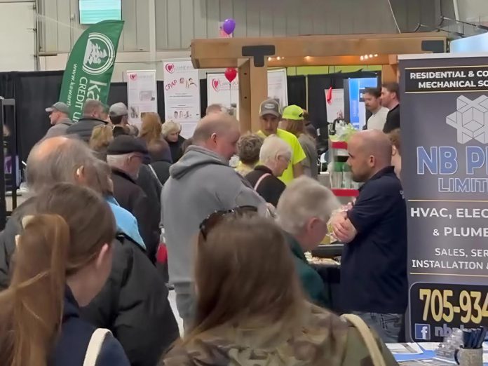 The 2026 PTBO Home, Garden and Cottage Show on Saturday, April 11 and Sunday, April 12 will take over the Healthy Planet Arena with over 200 vendors. Show hours are 9 a.m. to 6 p.m. on Saturday and 9 a.m. to 3 p.m. on Sunday. Admission and parking is free. The annual spring tradeshow is hosted by Oldies 96.7. Freq 90.5, and PTBOToday.ca of My Broadcasting Corporation (MBC) and presented by title sponsor Forest Hill TK & Co Real Estate. (Photo courtesy of MBC)