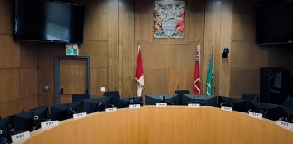 A month before the nomination period opens for the October 26, 2026 municipal election, a record number of Peterborough residents have already confirmed they are either "possibly considering" running for mayor, "seriously considering" it, "thinking about it," "keeping the door open," or "just seeing what happens." (kawarthaNOW-modified City of Peterborough photo)