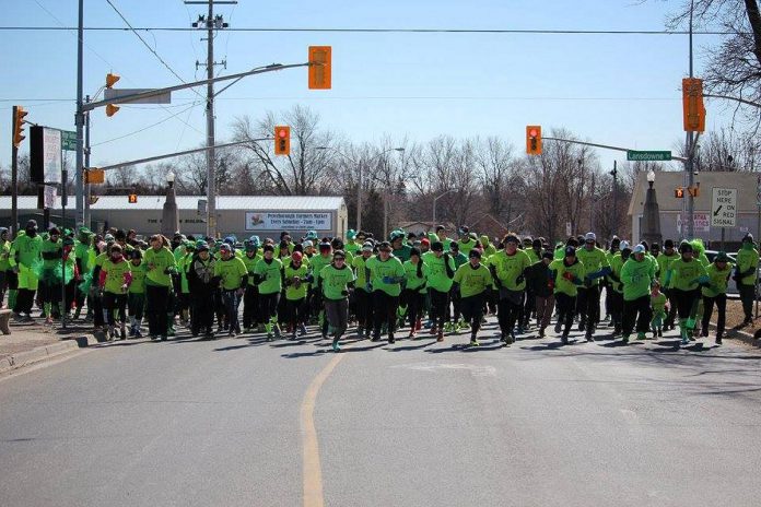 The St. Patrick's Day 5k Run and Walk scheduled for March 15, 2026 before the St. Patrick's Day Parade has been effectively cancelled less than 40 hours before the event after Peterborough city council reversed its earlier decision to grant organizer Dave Dame a temporary road closure permit for George Street in the downtown core. (Photo: Runner's Life) The St. Patrick's Day 5k Run and Walk scheduled for March 15, 2026 before the St. Patrick's Day Parade has been effectively cancelled less than 40 hours before the event after Peterborough city council reversed its earlier decision to grant organizer Dave Dame a temporary road closure permit for George Street in the downtown core. (Photo: Runner's Life)