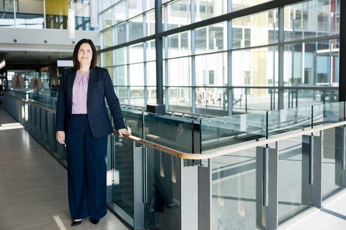 Before joining the Peterborough Regional Health Centre (PRHC) Foundation in 2008 and then leading it since 2011, Lesley Heighway spent much of her career working in healthcare and wellness. While working on an initiative that supported dental clinics in Cambodia, Heighway realized she wanted to seek a job in the not-for-profit sector where she could see the impact of her work on the community. (Photo courtesy of PRHC Foundation)