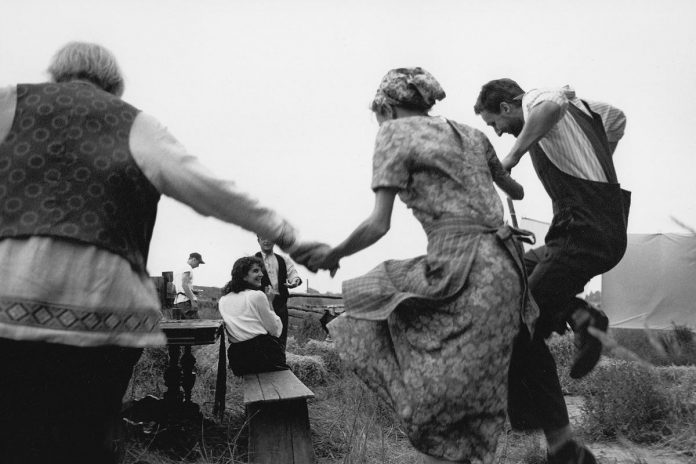 A scene from Romanian-born Canadian artist Laura Taler's 1995 directorial debut "the village trilogy," which will be screened along with her latest work "Matryoshka Crush" during a double bill presented by Public Energy Performing Arts at the Art Gallery of Peterborough on March 27, 2026. Part of the dance film's 30th anniversary tour in Canada, the screenings will be followed by a discussion facilitated by Peterborough multidisciplinary artist Kate Story, with a masterclass led by Taler herself the next morning. (Photo courtesy of Laura Taler) A scene from Romanian-born Canadian artist Laura Taler's 1995 directorial debut "the village trilogy," which will be screened along with her latest work "Matryoshka Crush" during a double bill presented by Public Energy Performing Arts at the Art Gallery of Peterborough on March 27, 2026. Part of the dance film's 30th anniversary tour in Canada, the screenings will be followed by a discussion facilitated by Peterborough multidisciplinary artist Kate Story, with a masterclass led by Taler herself the next morning. (Photo courtesy of Laura Taler)