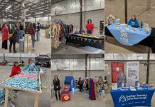 Some of the 25 businesses and organizations that participated at Clean Up Peterborough's inaugural RE:Connect circular economy event on October 29, 2025 at the Morrow Building in Peterborough. The free family-friendly event returns on April 15, 2026 and will give attendees the opportunity to learn creative and practical ways to repair, reuse, and recycle materials to divert them from the landfill. The spring event also features three all-new sustainability initiatives: a clothing swap, a jigsaw puzzle swap, and an art contest. (Photos courtesy of Clean Up Peterborough)