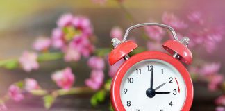 'Spring forward' by an hour when daylight saving time begins on the second Sunday of March. (Stock photo)