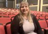 Victoria Shepherd became the general manager of FLATO Academy Theatre in Lindsay in March 2025. She previously had a 20-year career in the music industry as well as over 35 years of experience as a freelance theatre director in Toronto. (Photo: Paul Rellinger / kawarthaNOW)