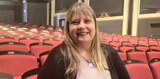 One year on, FLATO Academy Theatre general manager Victoria Shepherd is right where she belongs Victoria Shepherd became the general manager of FLATO Academy Theatre in Lindsay in March 2025. She previously had a 20-year career in the music industry as well as over 35 years of experience as a freelance theatre director in Toronto. (Photo: Paul Rellinger / kawarthaNOW)