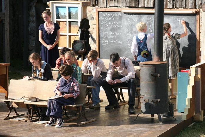 4th Line Theatre originally staged Leanna Brodie's play "Schoolhouse" at the Winslow Farm in Millbrook in 2007 and 2008. The play returns to the Winslow Farm from June 30 to July 25, 2026, followed by a restaging of Megan Murphy's "Wild Irish Geese" from August 4 to 29. (Photo: 4th Line Theatre)