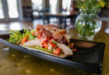 Located between Lovesick Lake and Stoney Lake in Peterborough County, Burleigh Falls Inn has been welcoming visitors to The Kawarthas for over 165 years, with its restaurant and cafe popular among resort guests and local residents alike. The resort is expanding its use of locally sourced ingredients by participating in Peterborough County's Kawartha Local Food Wholesale project, an economic development initiative that connects local producers with local buyers in Peterborough County, the City of Kawartha Lakes, and the City of Peterborough. (Photo: Kawarthas Northumberland)