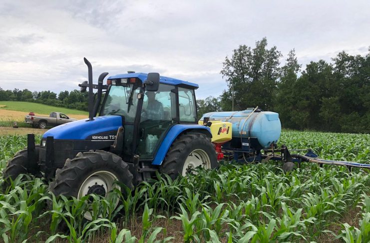 The Local Advantage with Peterborough County: Woodleigh Farms is sowing the seeds for a sustainable and prosperous agricultural future Located in the Township of Cavan Monaghan, Woodleigh Farms uses sustainable and regenerative practices to farm corn, wheat, soy, and oat, produce maple syrup, and operate a passive greenhouse and market garden. The sixth-generation family farm is piloting an innovative project that converts unmarketable forest biomass into compost and organic soil amendments to improve the health of soil for generations to come. To connect with local buyers, Woodleigh Farms will be participating in the Kawartha Local Food Wholesale program supported by Peterborough County. (Photo courtesy of Woodleigh Farms)