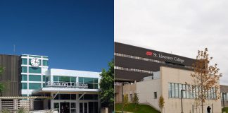 Fleming College and St. Lawrence College announce Ontario’s first college merger to strengthen financial sustainability Fleming College, with campus locations in Peterborough, Lindsay, Cobourg, and Haliburton, has announced plans to merge with St. Lawrence College, with campus locations in Kingston, Brockville, and Cornwall. (Photos: Fleming College and St. Lawrence College)