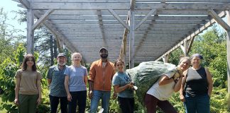GreenUP volunteers participate in Restoration Wednesday, a series of events that invites individuals to learn about a variety of ecological restoration topics. For more than 30 years, GreenUP has been encouraging Peterborough-area residents to take local climate action through a number of hands-on programming and nature-based learning opportunities. The non-profit charitable organization is hosting an Earth Day Open House on April 22, 2026 from 4 to 6 p.m., inviting community members to drop in and connect with GreenUP staff, learn about programming, and get involved. (Photo: GreenUP)