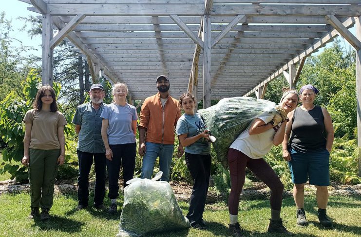 GreenUP volunteers participate in Restoration Wednesday, a series of events that invites individuals to learn about a variety of ecological restoration topics. For more than 30 years, GreenUP has been encouraging Peterborough-area residents to take local climate action through a number of hands-on programming and nature-based learning opportunities. The non-profit charitable organization is hosting an Earth Day Open House on April 22, 2026 from 4 to 6 p.m., inviting community members to drop in and connect with GreenUP staff, learn about programming, and get involved. (Photo: GreenUP)