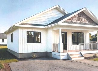 A conceptual rendering of the single-family homes that Habitat for Humanity Peterborough & Kawartha Region (Habitat PKR) is planning to build in Norwood. Habitat PKR is seeking three families living or working in Norwood to become homeowners in partnership with the charity's affordable homeownership program, which works with families who do not qualify for traditional mortgages and face other financial barriers to purchasing their own home. (Rendering: Marshall Design Studio courtesy of Habitat PKR)