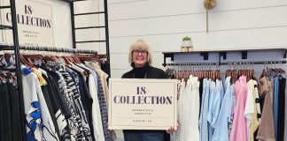 DJC Modern Apparel owner Nancy Wiskel has launched an all-new 18+ Collection featuring high-quality casual and workwear for women who wear sizes 18 to 24 and up to 3XL. The new collection features pieces by Kaffe Curve, a Danish plus-size brand that will be hosting a trunk show displaying spring and summer apparel during a special launch event at the Peterborough boutique on May 5, 2026. (Photo: Ashley Bonner)