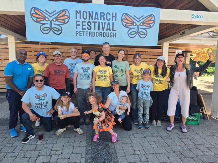 The Monarch Ultra committee, including Monarch Ultra co-founder Carlotta James (far right) at a previous Monarch Festival in Millennium Park in downtown Peterborough. The 2026 festival, which includes a 10-kilometre race and a one-kilometre kids' fun run, takes place on Saturday, September 19. (Photo: Kateryna Sysoieva) The Monarch Ultra committee, including Monarch Ultra co-founder Carlotta James (far right) at a previous Monarch Festival in Millennium Park in downtown Peterborough. The 2026 festival, which includes a 10-kilometre race and a one-kilometre kids' fun run, takes place on Saturday, September 19. (Photo: Kateryna Sysoieva)