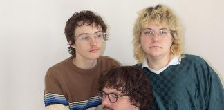 Montreal indie rockers Knitting (Mischa Dempsey from The Lonely Parade, Sarah Harris, and Andy Mulcair) return to Peterborough for the first time in two years to perform their '90s-inspired blend of slacker rock and grunge at Sadleir House in Peterborough on Friday night, with Beached Out and Hit N Run also performing. (Promotional photo)