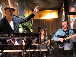 Beau Dixon will be performing with his band (Marcus Browne, Ryan Browne, and Sam Weber) Sunday night at the final show of Jethro's Bar + Stage in downtown Peterborough before the venue closes after four years. He will also be performing on Saturday evening with Sam Weber, part of a full line-up of performances from Thursday until Sunday, including the final blues jam on Sunday afternoon. (Photo: Andy Carroll)