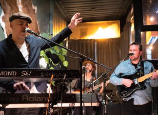 Beau Dixon will be performing with his band (Marcus Browne, Ryan Browne, and Sam Weber) Sunday night at the final show of Jethro's Bar + Stage in downtown Peterborough before the venue closes after four years. He will also be performing on Saturday evening with Sam Weber, part of a full line-up of performances from Thursday until Sunday, including the final blues jam on Sunday afternoon. (Photo: Andy Carroll)