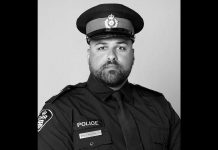 33-year-old Brandon Malcolm, a sergeant with the Northumberland Ontario Provincial Police (OPP), died on April 27, 2026 when his motorcycle crashed on Highway 401 in Cobourg. (OPP photo)