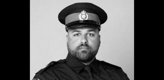 33-year-old Brandon Malcolm, a sergeant with the Northumberland Ontario Provincial Police (OPP), died on April 27, 2026 when his motorcycle crashed on Highway 401 in Cobourg. (OPP photo)