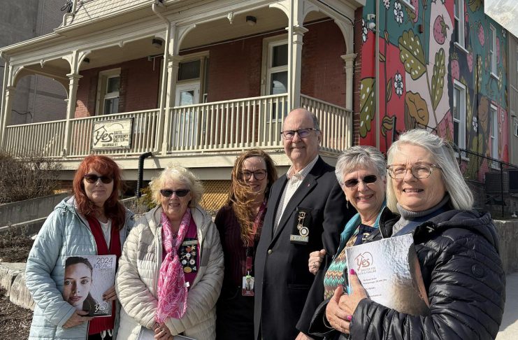 The Peterborough chapter of The Order of the Eastern Star, a worldwide fraternal not-for-profit organization open to both men and women, has donated $25,000 to YES Shelter for Youth and Families to support youth housing. (Photo courtesy of YES Shelter for Youth and Families)