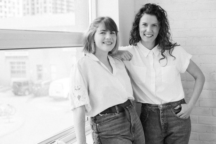 Interdisciplinary artists Alexandra Simpson and Morgan Brie Johnson are the co-founders of Animacy Theatre Collective, a Toronto-based collective focused on creating experimental and interdisciplinary works. They created and perform in the Dora award-winning "Finding Home: A Salmon Journey Upstream" theatre for young audience, co-produced and presented by Direct Theatre Canada. (Photo via Animacy Theatre Collective website)