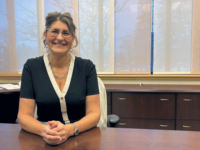 Veronica Nelson, president and CEO of Ross Memorial Hospital in Lindsay, will be leading four community town halls in Coboconk, Bobcaygeon, Omemee, and Lindsay in late April and early May on the future of healthcare in Kawartha Lakes. (Photo: Ross Memorial Hospital)