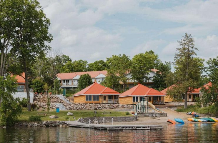 Over 100 acres of land behind Viamede Resort in North Kawartha Township has been added to the Canadian Protected and Conserved Areas Database. Owner Ben Samann worked in partnership with the Ontario Conservation Accelerator to get the property designated as an Other Effective Area-Based Conservation Measure (OECM), which recognizes lands and waters that are managed in ways that achieve the conservation of biodiversity, but are not protected areas or parks. (Photo courtesy of Viamede Resort)