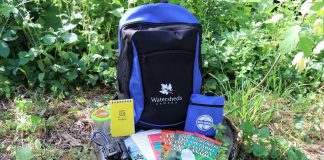 With funding support from the CIBC Foundation and a $3,000 grant from the Peterborough Foundation, Watersheds Canada is launching a Nature Discovery Backpack lending library in 2026 at the Asphodel-Norwood Public Library, with four Ontario curriculum-linked backpacks available for students and families to borrow. The environmental organization is one of seven charities that recently received a total of $28,655 in grants from the volunteer-run Peterborough Foundation. (Photo: Watersheds Canada)