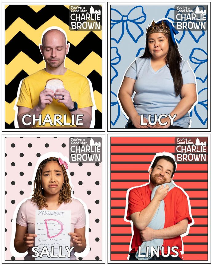 The cast of the Capitol Theatre's production of "You're A Good Man, Charlie Brown" includes Amir Haidar as Charlie Brown, Ap Bautista as Lucy, Jillian Mitsuko as Sally, and Ben Kopp as Linus. The family-friendly musical based on the characters created by Charles M. Schulz runs for 19 performances from May 15 to 31, 2026 at the historic venue in downtown Port Hope. (Photos: Sam Moffatt)