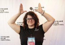 Creative director Eryn Lidster at the ReFrame Film Festival. (Photo: ReFrame Film Festival)