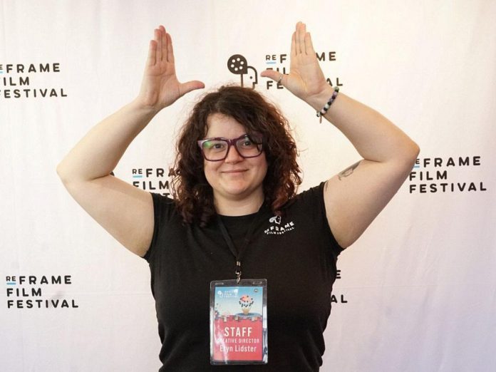 Creative director Eryn Lidster at the ReFrame Film Festival. (Photo: ReFrame Film Festival)