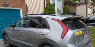 Electric vehicle (EV) drivers don't need worry about the price of gas. At the third annual Home Energy and EV Expo on May 23, 2026 at the McDonnel Street Activity Centre, visitors will have the opportunity to test drive an EV. (Photo: Clara Blakelock / GreenUP)