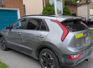The future is electric: 3rd annual Home Energy and EV Expo in Peterborough to showcase clean technology Electric vehicle (EV) drivers don't need worry about the price of gas. At the third annual Home Energy and EV Expo on May 23, 2026 at the McDonnel Street Activity Centre, visitors will have the opportunity to test drive an EV. (Photo: Clara Blakelock / GreenUP)