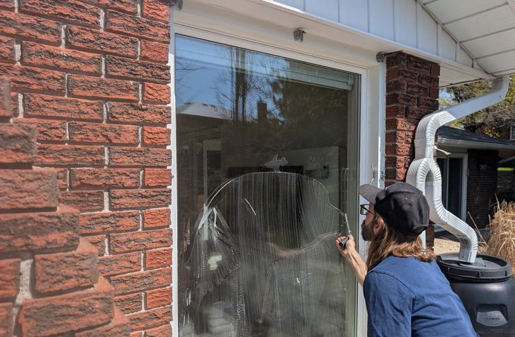 Based in Peterborough, Mudslide Window and Eavestrough Cleaning offers high-quality service that goes above and beyond for residential, commercial, and cottage properties across the Kawarthas. From cleaning of interior and exterior windows to clearing eavestroughs and flushing downspouts, power-washing, and providing minor roof repairs, David Hillis and Georgia Fisher's small business provides flexible and full-service solutions to get homes ready for the summer months. (Photo courtesy of Mudslide Window and Eavestrough Cleaning)