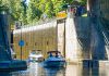 Lock 42 - Couchiching on the Trent-Severn Waterway. (Photo: Parks Canada)