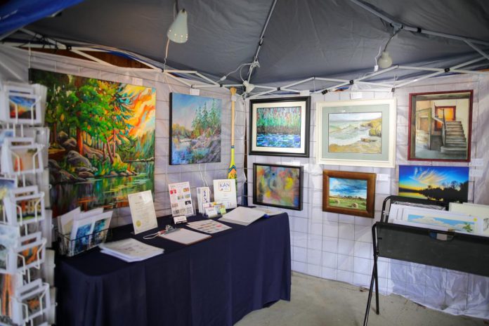 The eighth annual Made in Kawartha Lakes Show + Sale brings together more than 50 local and regional artists, artisans, and organizations to share one-of-a-kind pottery, paintings, textile art, photography, sculptures, and more. This year's eighth annual event on May 23 and 24, 2026 is taking place for this first time at Victoria Park Armoury in downtown Lindsay, after being held in Bobcaygeon and Fenelon Falls in previous years. (Photo courtesy of Kawartha Lakes Arts Council)