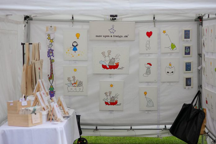 Based just west of Kawartha Lakes in Beaverton, Once Upon a Design encompasses Wendy Cho's bold designs inspired by the world of children's books and the personalities of animals. The small business is one of more than 50 local artists and artisans who will be participating in the eighth annual Made in Kawartha Lakes Show + Sale being held at Victoria Park Armoury in downtown Lindsay on May 23 and 24, 2026. (Photo courtesy of Kawartha Lakes Arts Council)
