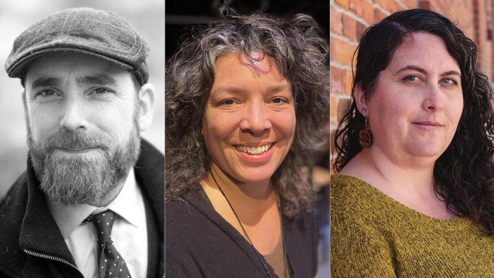 New Stages Theatre Artistic Director Mark Wallace will be directing "Clyde's," the final show of the company's 2025-26 season at the Market Hall Performing Arts Centre in downtown Peterborough on June 14, 2026, with assistance from Lisa Dixon and stage management by Shannon McKenzie LeBlanc. Before the performance, New Stages Theatre will be announcing its highly anticipated 2026-27 season, with subscriptions open that night. (kawarthaNOW collage of supplied photos)