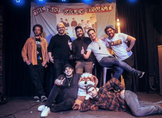 Guelph's eight-piece indie funk art rock collective The Boo Radley Project returns to Peterborough with special guest Saline for a concert at The John at Sadleir House on Saturday night. (Photo: Boo Radley Project)