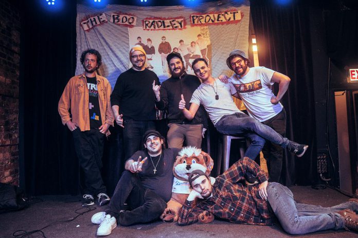 Guelph's eight-piece indie funk art rock collective The Boo Radley Project returns to Peterborough with special guest Saline for a concert at The John at Sadleir House on Saturday night. (Photo: Boo Radley Project)