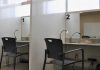 ‘This is going to be a costly decision’: Fourcast warns of impacts from shutdown of Peterborough CTS Two of the three consumption booths at the Consumption and Treatment Services (CTS) site located at 220 Simcoe Street in downtown Peterborough. With medical assistance available on site, substance users at the CTS are monitored in case they suffer an adverse reaction when using. (Photo: Bruce Head / kawarthaNOW)