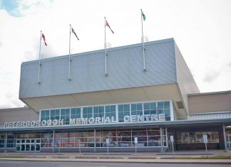 The Peterborough Memorial Centre at 151 Lansdowne Street West. (Photo: City of Peterborough)