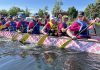 Peterborough's Dragon Boat Festival is celebrating its 25th anniversary in 2026, with this year's fundraising event taking place on Saturday, June 13 at Del Crary Park in Peterborough. More than 50 teams and over 500 participants will take to the water on Little Lake to support this year's goal of raising $325,018.01 for cancer care at Peterborough Regional Health Centre, taking the 25-year fundraising total to well over $5 million. (Photo: Peterborough Regional Health Centre Foundation)