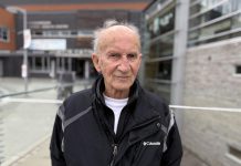 80-year-old Peterborough resident Allan Saltern received vascular care at Peterborough Regional Health Centre (PRHC) after being unable to walk due to restricted blood flow in his legs. When he had severe complications following the complex vascular surgeries, he was required to spend three weeks in the hospital learning how to walk again. With a hybrid operating room at PRHC, Saltern would have been able to receive multiple minimally invasive surgeries at the same time, reducing stress on him and his family and reducing his recovery time in hospital. (Photo courtesy of PRHC Foundation)