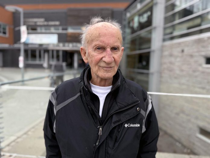 80-year-old Peterborough resident Allan Saltern received vascular care at Peterborough Regional Health Centre (PRHC) after being unable to walk due to restricted blood flow in his legs. When he had severe complications following the complex vascular surgeries, he was required to spend three weeks in the hospital learning how to walk again. With a hybrid operating room at PRHC, Saltern would have been able to receive multiple minimally invasive surgeries at the same time, reducing stress on him and his family and reducing his recovery time in hospital. (Photo courtesy of PRHC Foundation)