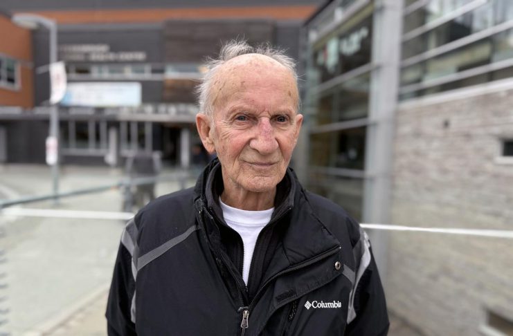 80-year-old Peterborough resident Allan Saltern received vascular care at Peterborough Regional Health Centre (PRHC) after being unable to walk due to restricted blood flow in his legs. When he had severe complications following the complex vascular surgeries, he was required to spend three weeks in the hospital learning how to walk again. With a hybrid operating room at PRHC, Saltern would have been able to receive multiple minimally invasive surgeries at the same time, reducing stress on him and his family and reducing his recovery time in hospital. (Photo courtesy of PRHC Foundation)